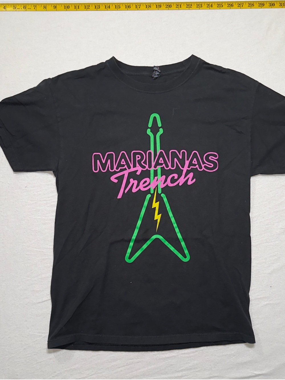 Marianas Trench Black Short-Sleeve Graphic Tee tour merch shirt